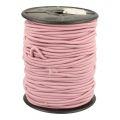 Koordelastiek roze 3 mm - per meter