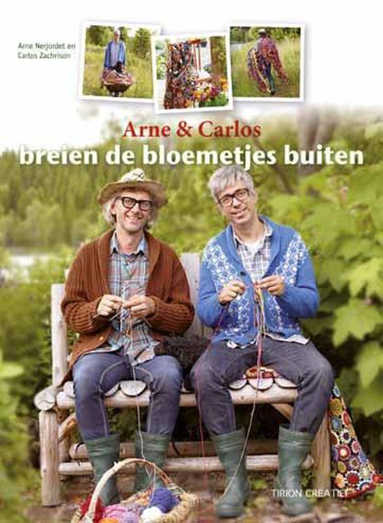 Arne & Carlos breien de bloemetjes buiten