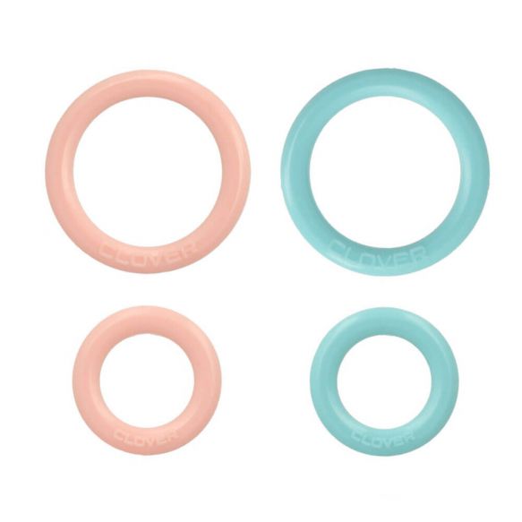 Clover stitch markers ring