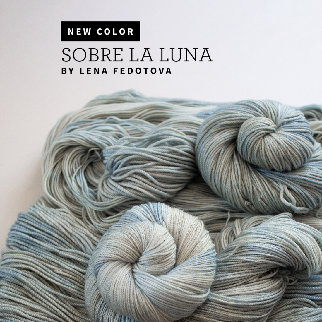 Sobre la luna - nieuwe premium kleur merinowol